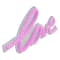 18" Pink LED Lighted 'Love' Neon Valentine's Day Wall Sign